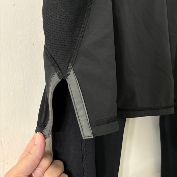 ATHLETA Pull On Power Peak 2 in 1 Skirted Leggings Lightweight Fleece Lined - Picture 5 of 12